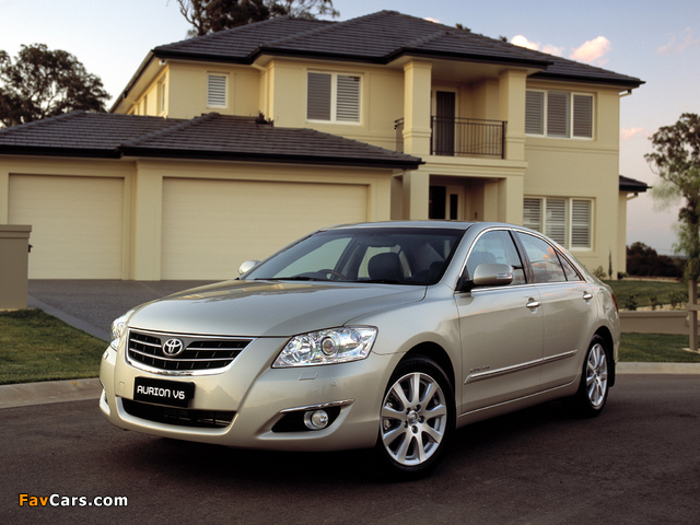 Pictures of Toyota Aurion V6 2006–09 (640 x 480)