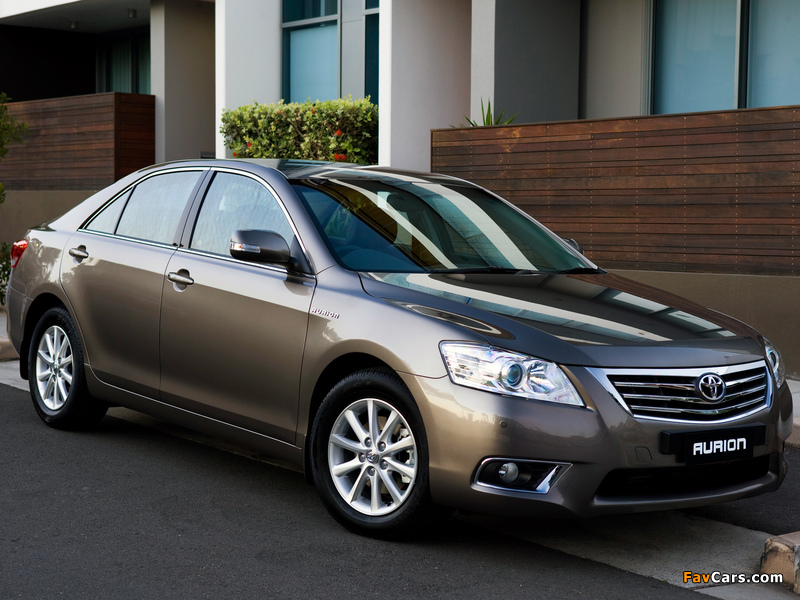 Pictures of Toyota Aurion Prodigy (XV40) 2009–12 (800 x 600)