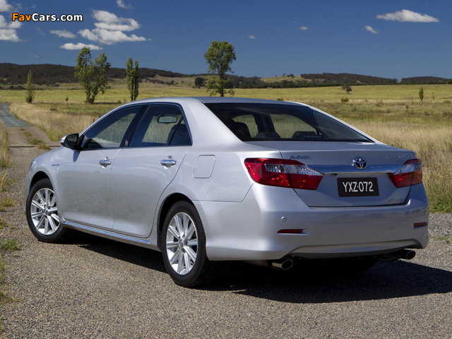 Pictures of Toyota Aurion Presara (XV50) 2012 (640 x 480)