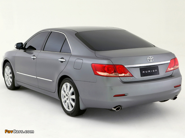 Toyota Aurion V6 2006–09 pictures (640 x 480)