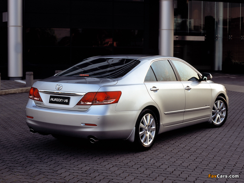 Toyota Aurion V6 2006–09 wallpapers (800 x 600)