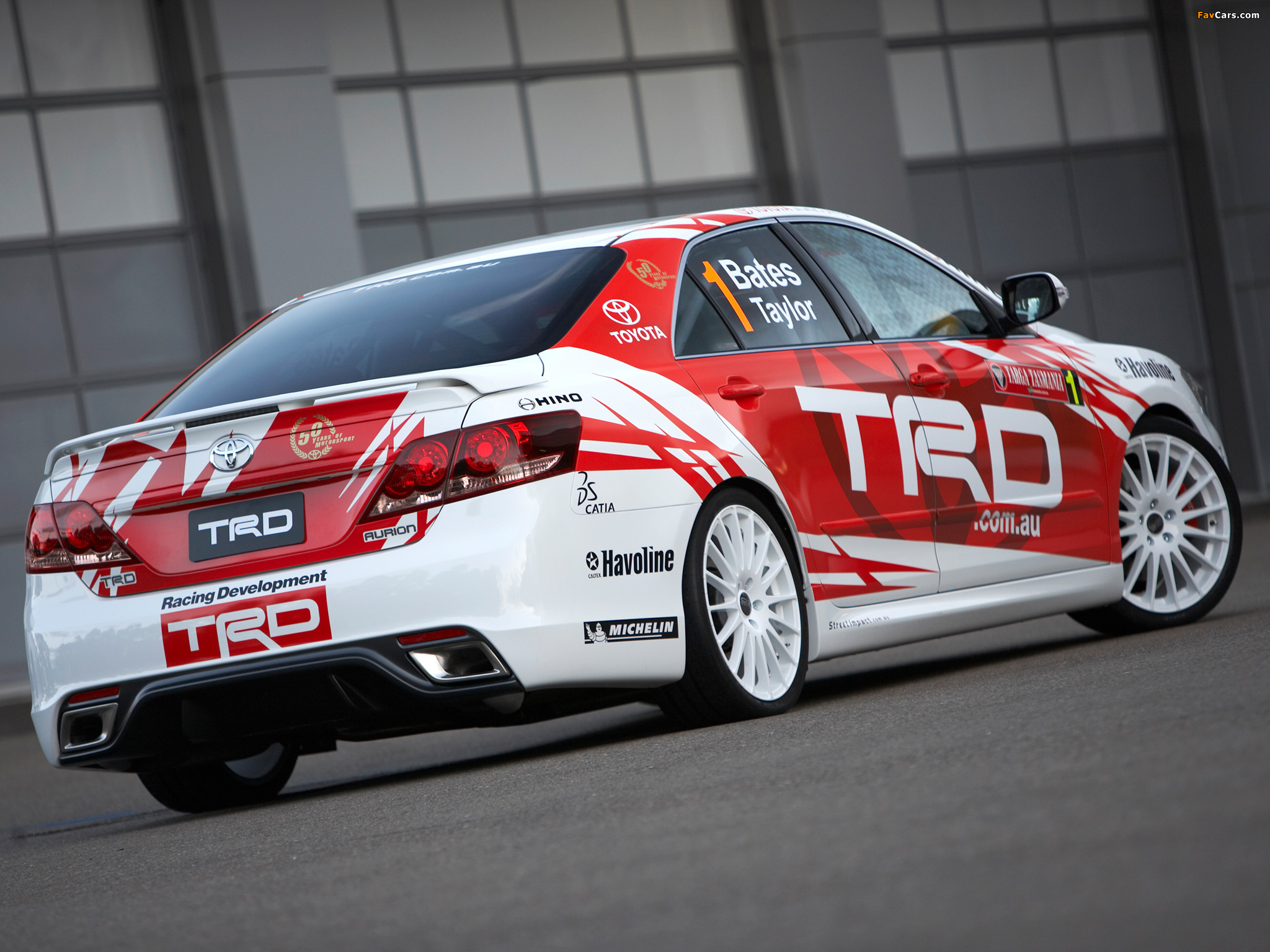 TRD Toyota Aurion Race Car (XV40) 2007–12 photos (2048 x 1536)