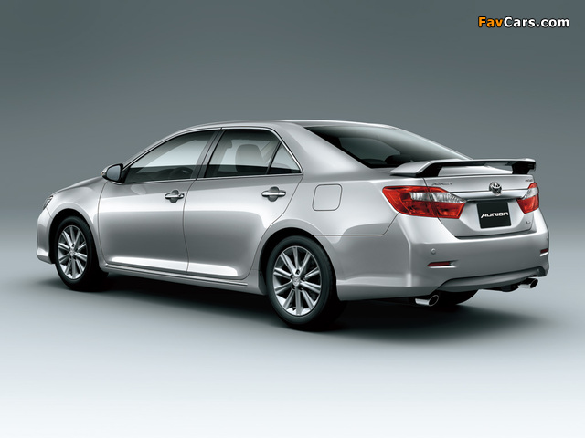 Toyota Aurion UAE-spec (XV50) 2012 photos (640 x 480)