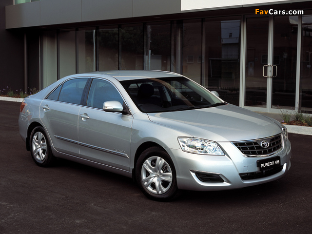 Toyota Aurion V6 2006–09 wallpapers (640 x 480)