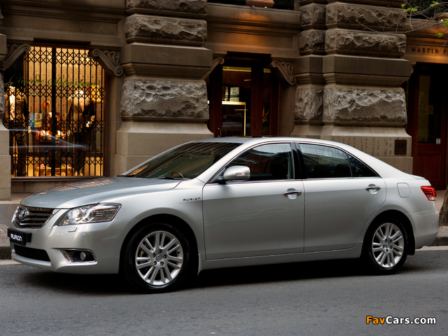 Toyota Aurion Presara (XV40) 2009–12 wallpapers (640 x 480)