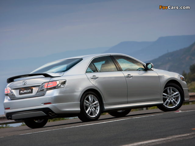 Toyota Aurion Sportivo ZR6 (XV40) 2009–12 wallpapers (640 x 480)