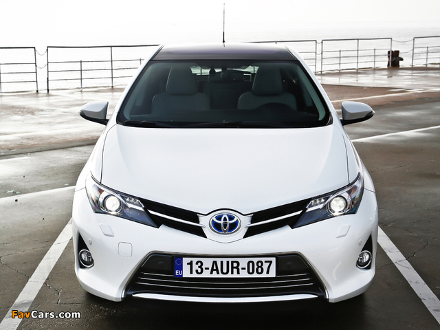 Images of Toyota Auris Hybrid 2012 (640 x 480)