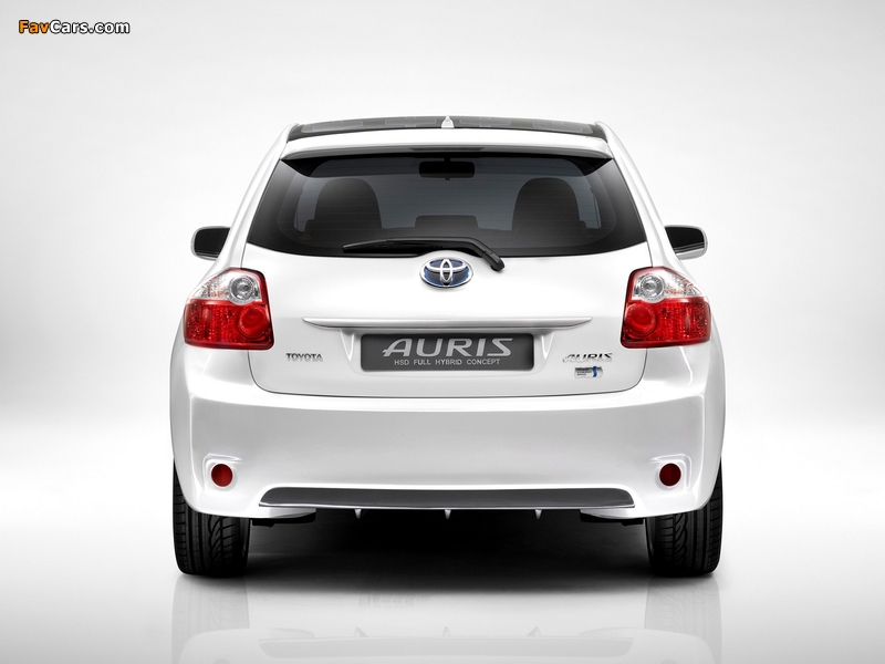 Pictures of Toyota Auris HSD Full Hybrid Concept 2009 (800 x 600)