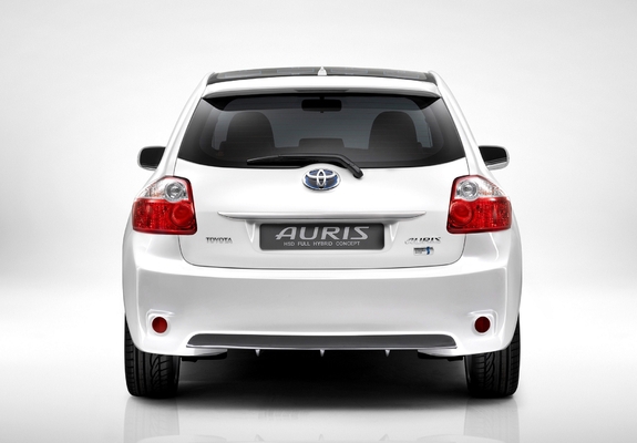 Pictures of Toyota Auris HSD Full Hybrid Concept 2009