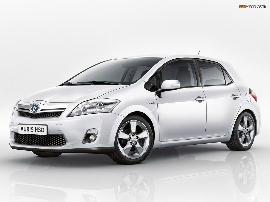 Pictures of Toyota Auris HSD 2010–12 (1024 x 768)