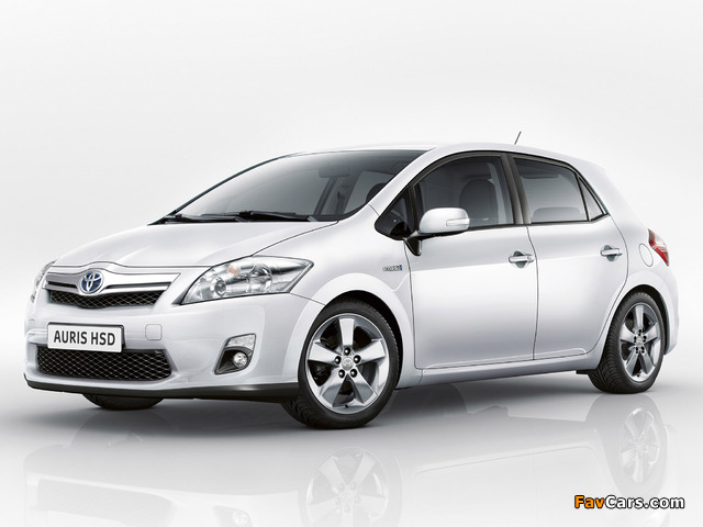 Pictures of Toyota Auris HSD 2010–12 (640 x 480)