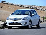 Pictures of Toyota Auris HSD UK-spec 2010–12