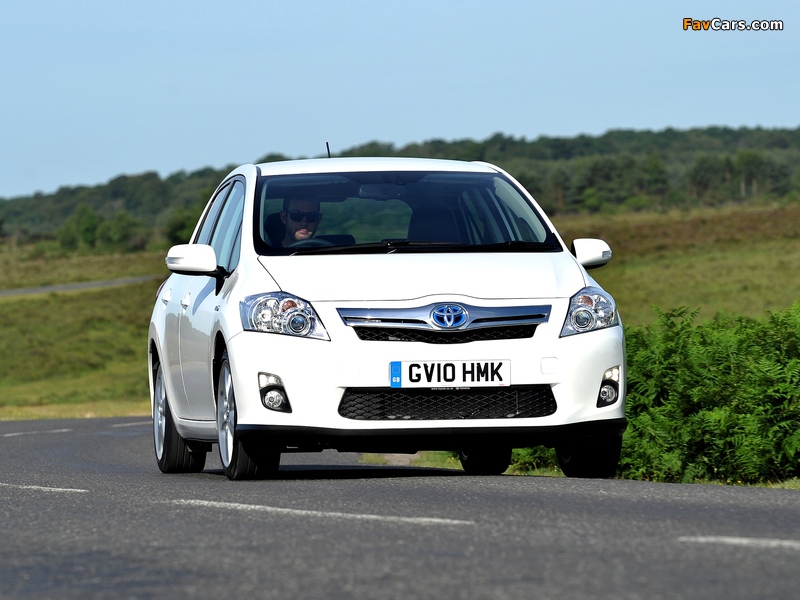 Pictures of Toyota Auris HSD UK-spec 2010–12 (800 x 600)