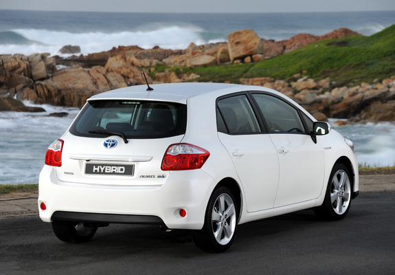 Pictures of Toyota Auris HSD ZA-spec 2011