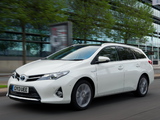 Pictures of Toyota Auris Touring Sports Hybrid UK-spec 2013