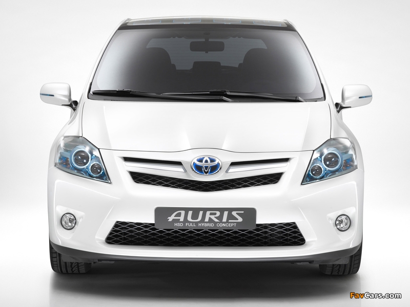 Toyota Auris HSD Full Hybrid Concept 2009 pictures (800 x 600)