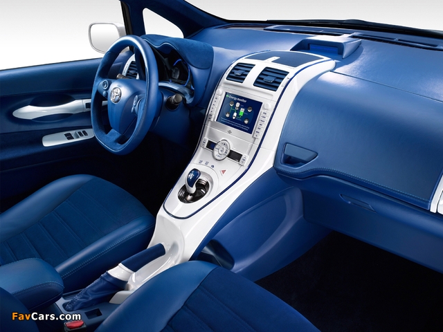 Toyota Auris HSD Full Hybrid Concept 2009 pictures (640 x 480)
