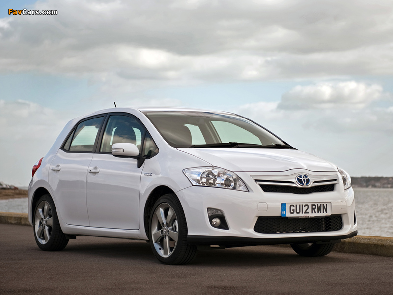 Toyota Auris HSD UK-spec 2010–12 pictures (800 x 600)