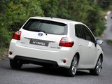 Toyota Auris HSD ZA-spec 2011 images