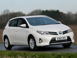 Toyota Auris Hybrid UK-spec 2012 wallpapers