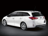 Toyota Auris Touring Sports Hybrid 2012 wallpapers