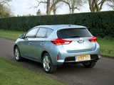 Toyota Auris UK-spec 2012 wallpapers