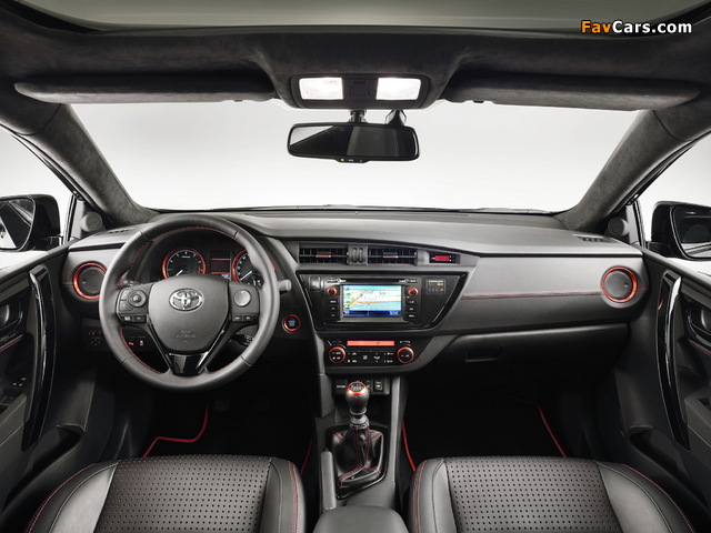 Toyota Auris Touring Sports Black Concept 2013 wallpapers (640 x 480)