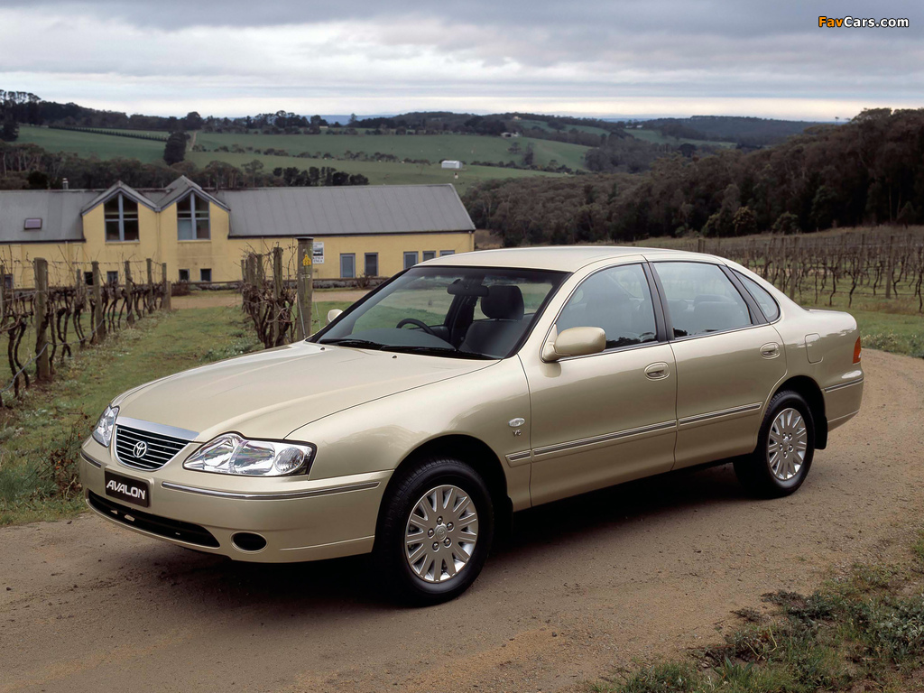 Images of Toyota Avalon AU-spec (MCX10) 2003–05 (1024 x 768)