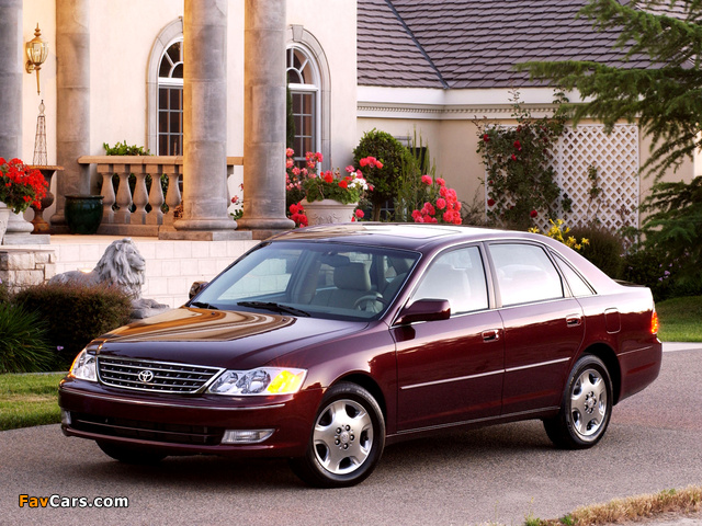 Images of Toyota Avalon (MCX20) 2003–05 (640 x 480)