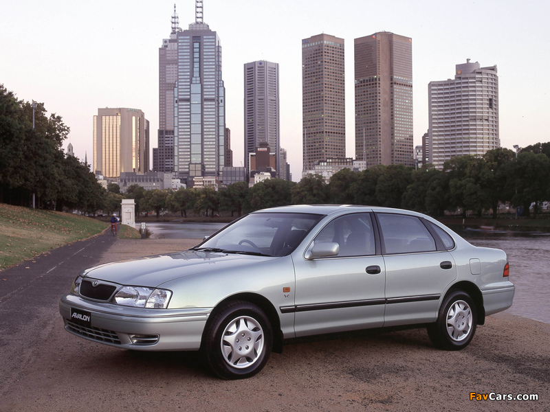 Pictures of Toyota Avalon AU-spec (MCX10) 2000–03 (800 x 600)