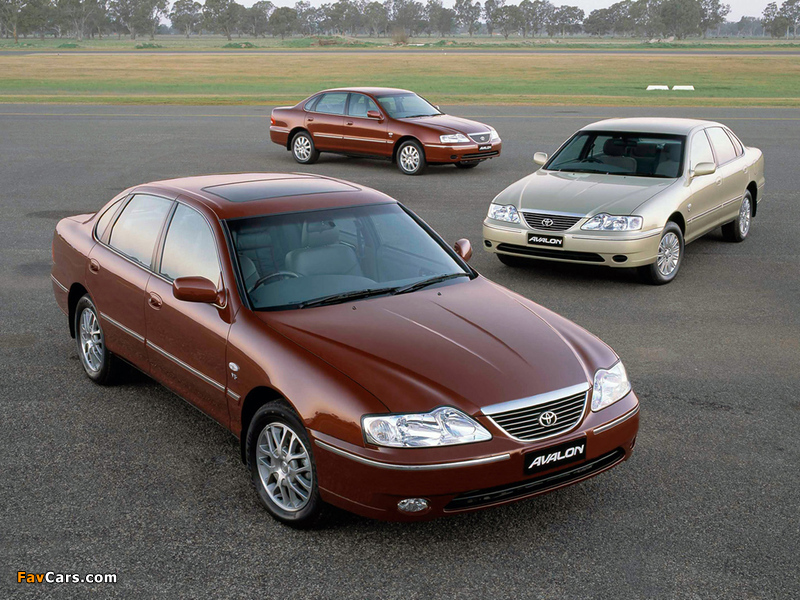 Pictures of Toyota Avalon AU-spec (MCX10) 2003–05 (800 x 600)