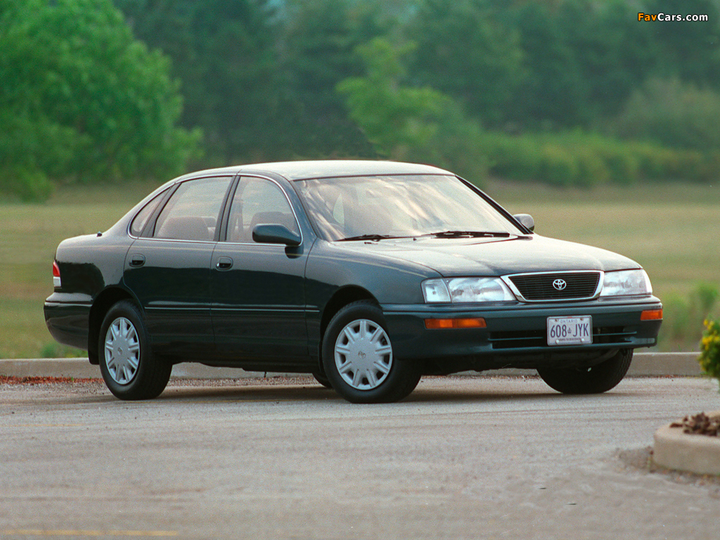 Toyota Avalon (MCX10) 1995–98 photos (1024 x 768)