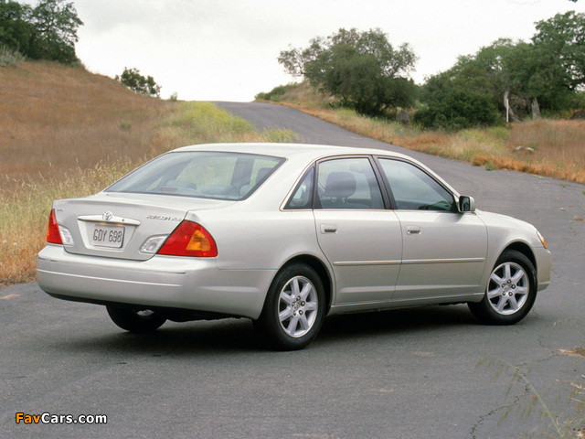 Toyota Avalon (MCX20) 2000–03 photos (640 x 480)