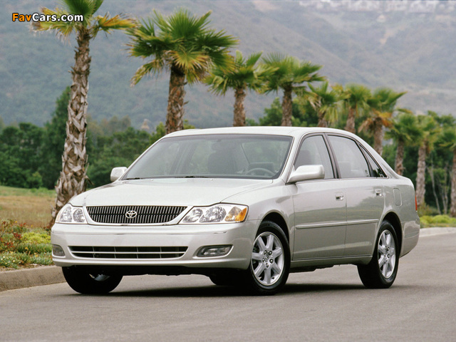 Toyota Avalon (MCX20) 2000–03 pictures (640 x 480)