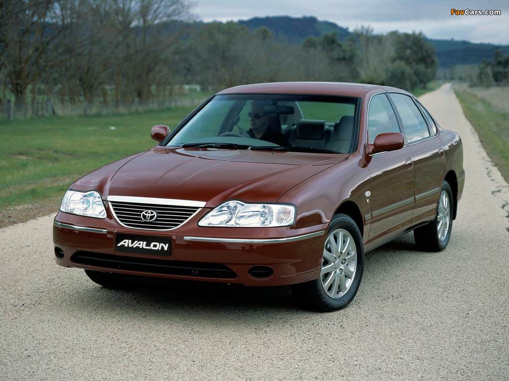 Toyota Avalon AU-spec (MCX10) 2003–05 images (1024 x 768)
