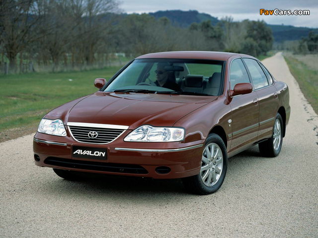 Toyota Avalon AU-spec (MCX10) 2003–05 images (640 x 480)