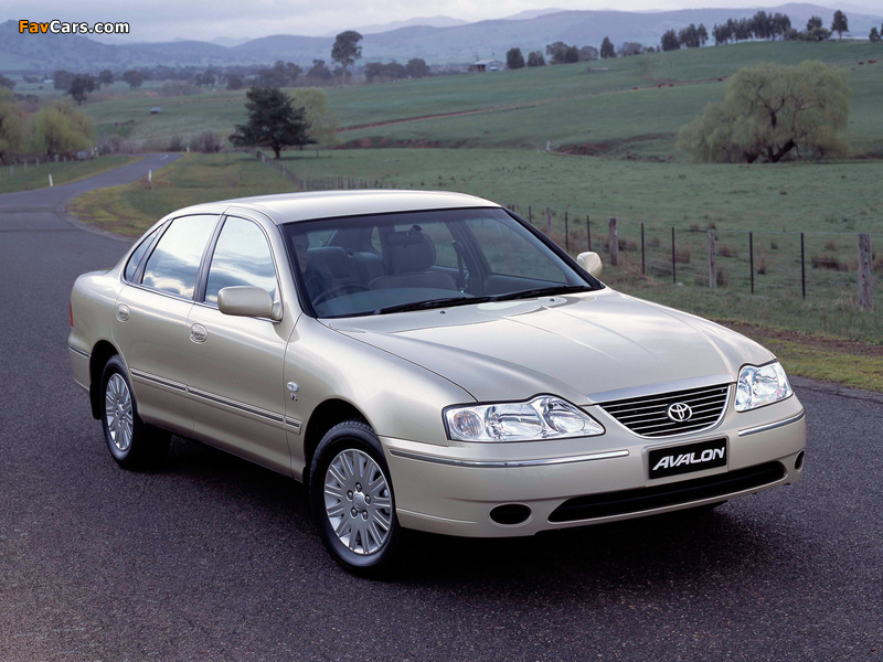 Toyota Avalon AU-spec (MCX10) 2003–05 pictures (800 x 600)