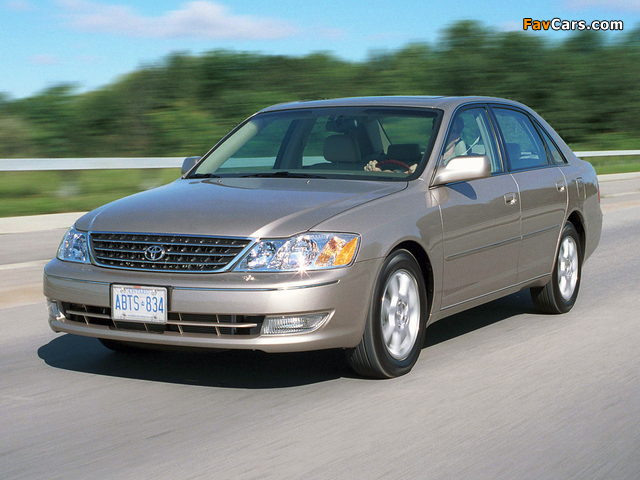 Toyota Avalon (MCX20) 2003–05 pictures (640 x 480)