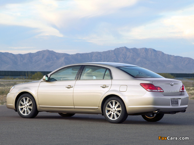 Toyota Avalon (GSX30) 2005–08 pictures (640 x 480)