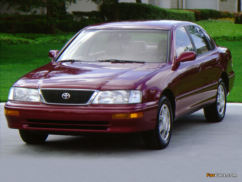 Toyota Avalon (MCX10) 1995–98 wallpapers (800 x 600)