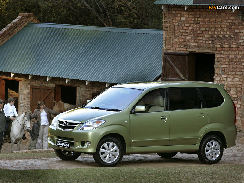 Images of Toyota Avanza ZA-spec 2006–11 (800 x 600)