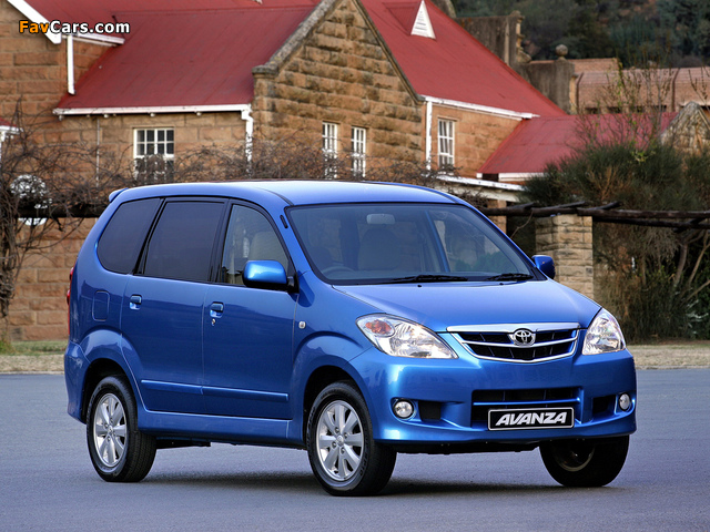 Toyota Avanza ZA-spec 2006–11 wallpapers (640 x 480)