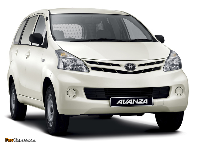 Toyota Avanza Panel Van 2012 images (640 x 480)