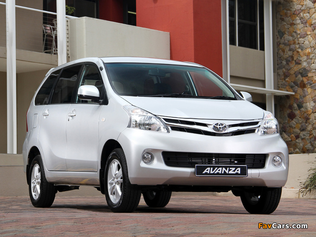 Toyota Avanza ZA-spec 2012 pictures (640 x 480)