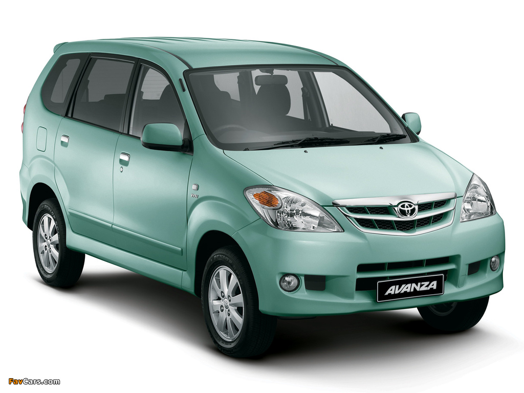 Toyota Avanza ZA-spec 2006–11 wallpapers (1024 x 768)