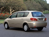 Pictures of Toyota Avensis Verso AU-spec 2001–03