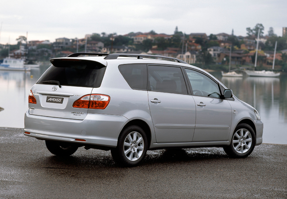 Toyota Avensis Verso AU-spec 2003–09 wallpapers