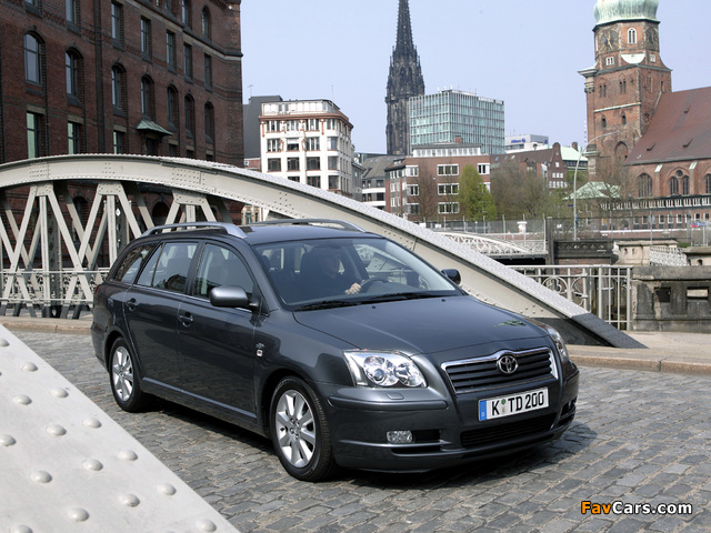 Images of Toyota Avensis Wagon 2003–06 (640 x 480)