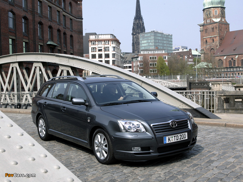 Images of Toyota Avensis Wagon 2003–06 (800 x 600)
