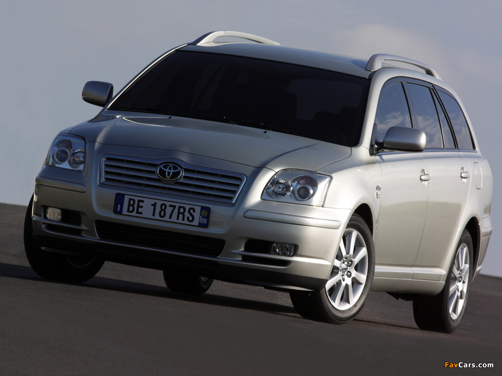 Images of Toyota Avensis Wagon 2003–06 (1024 x 768)